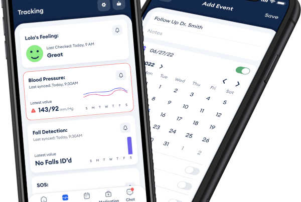 Connected Caregiver - Dashboard and Calendar
