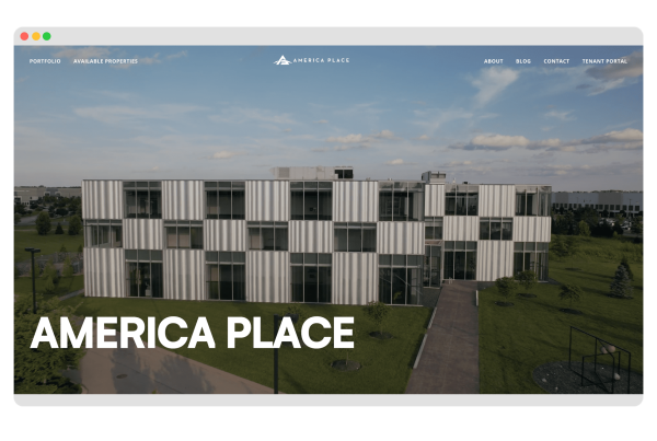 America Place Homepage